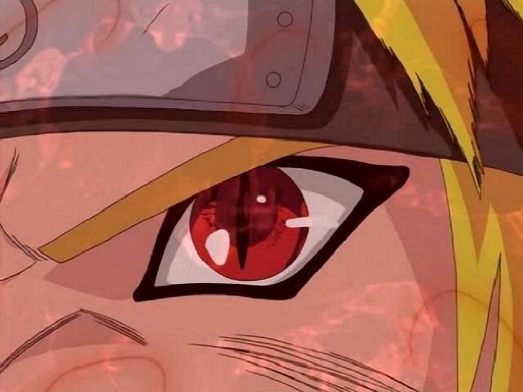 Drawing narutos eyes from the basic form to the nine tail sage mode. 